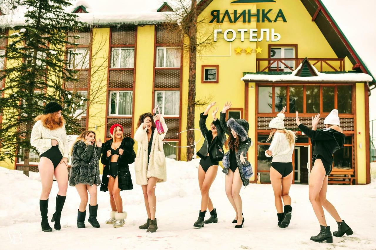 Ялинка Готель Vyshkiv Exterior foto